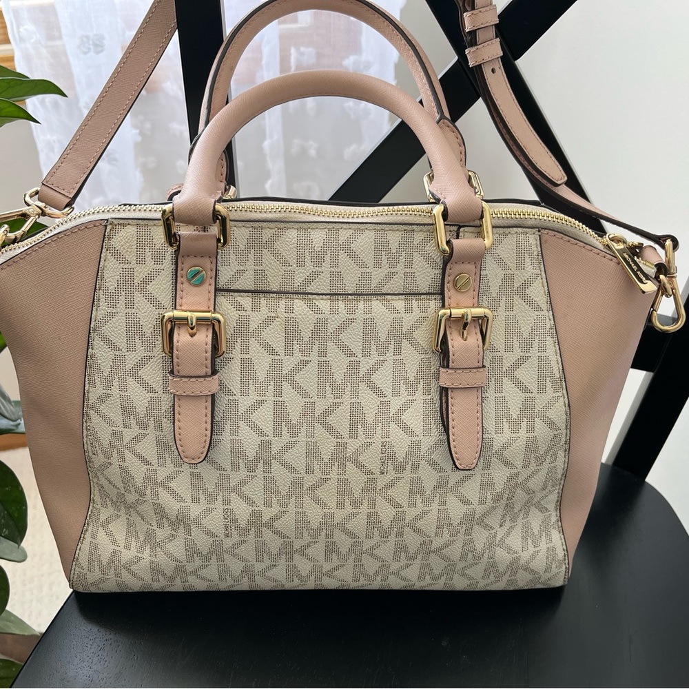 Michael Kors ❗️❗️Ciara large blush satchel - Picture 2 of 8